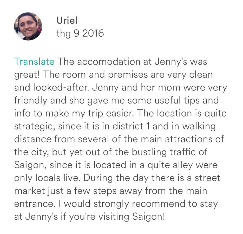 Jenny'S Place 1 Cidade de Ho Chi Minh Exterior foto